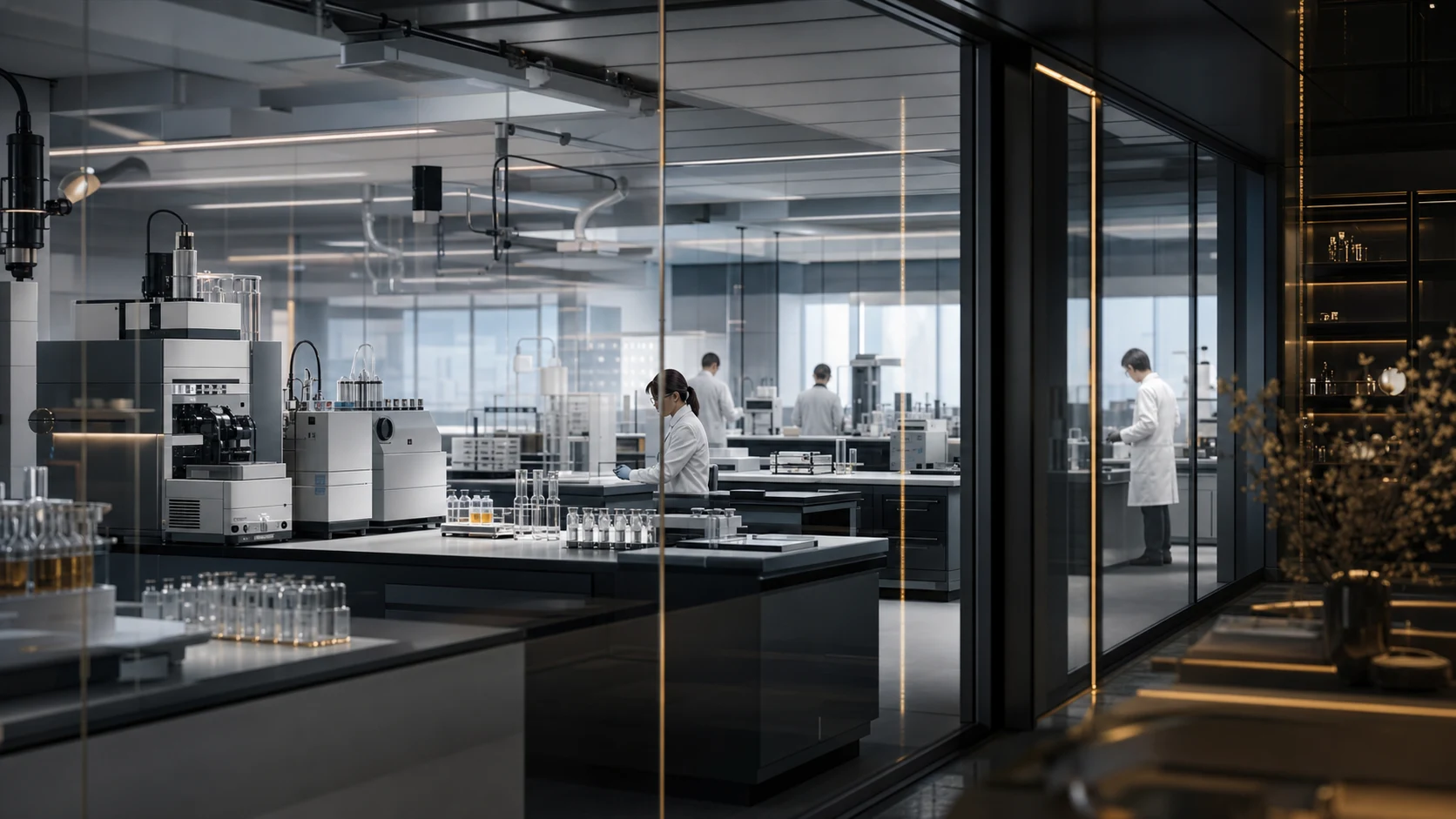 Illustrative concept section through a proposed formulation and analytical environment